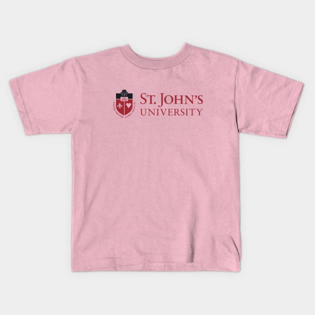 College "St. John's" Style2 Kids T-Shirt by Choupete